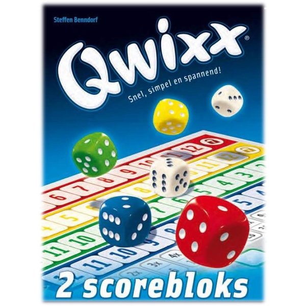 White Goblin Games Qwixx Blocks