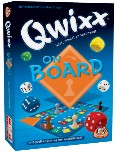 White Goblin Games Qwixx On Board