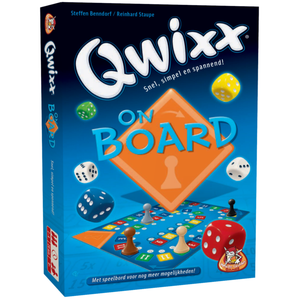 White Goblin Games Qwixx On Board