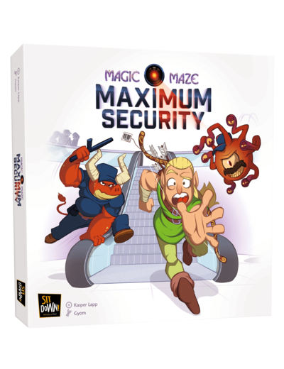 SIT DOWN MAGIC MAZE - Ext. MAXIMUM SECURITY