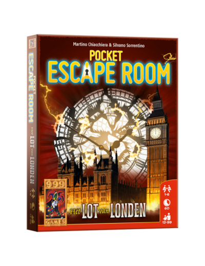 999 Games Pocket Escape Room: Het lot van Londen