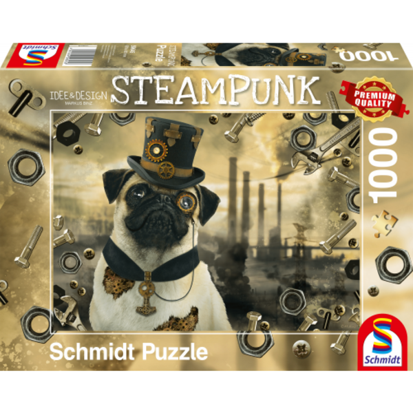 999 Games Steampunk Hond, 1000 stukjes