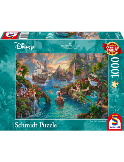 Schmidt Disney Peter Pan's Never Land 1000 stukjes