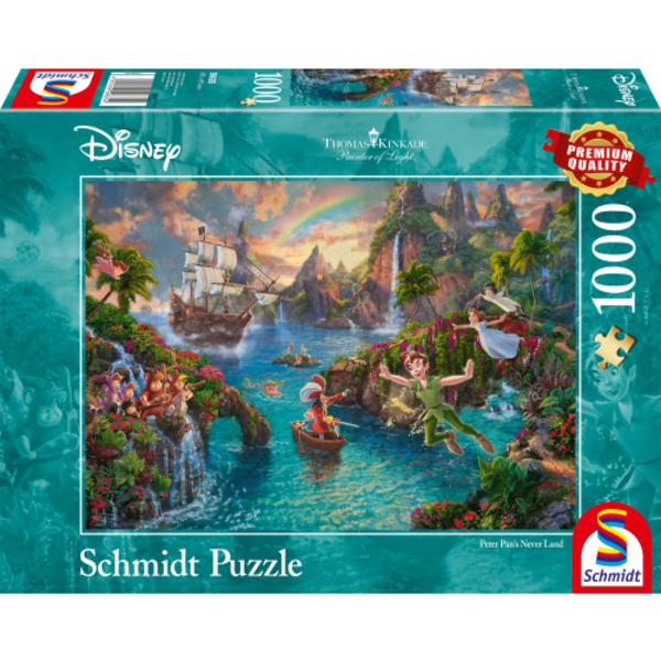 Schmidt Disney Peter Pan's Never Land 1000 stukjes