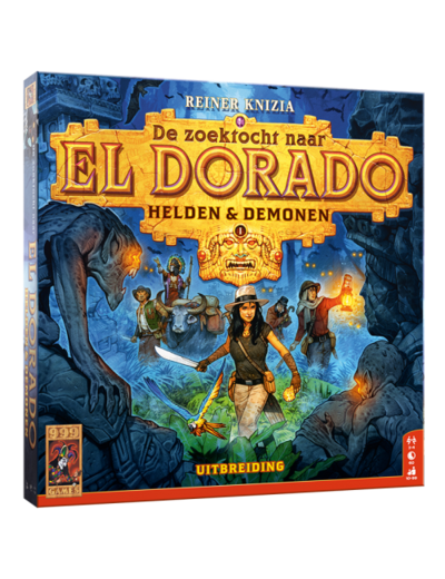 999 Games De Zoektocht naar El Dorado: Helden & Demonen