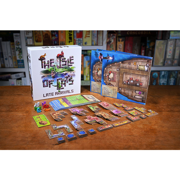 The city of games The isle of cats: Late arrivels 5 & 6 player expansion