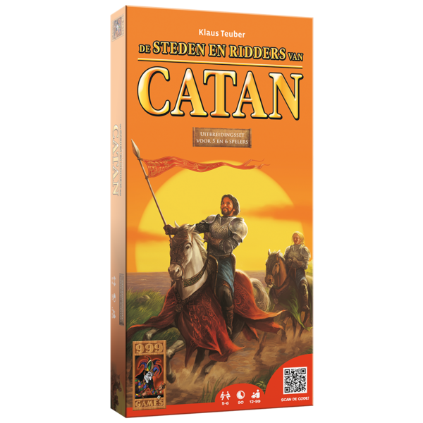 999 Games Catan: Steden & Ridders 5/6 spelers