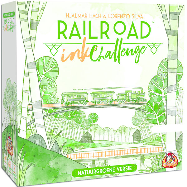 White Goblin Games Railroad ink Challenge (natuurgroene versie)