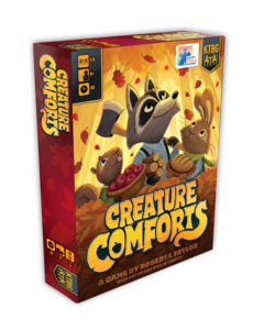 HAPPY MEEPLE Creature comforts + gratis promokaartjes: de speeltafel!