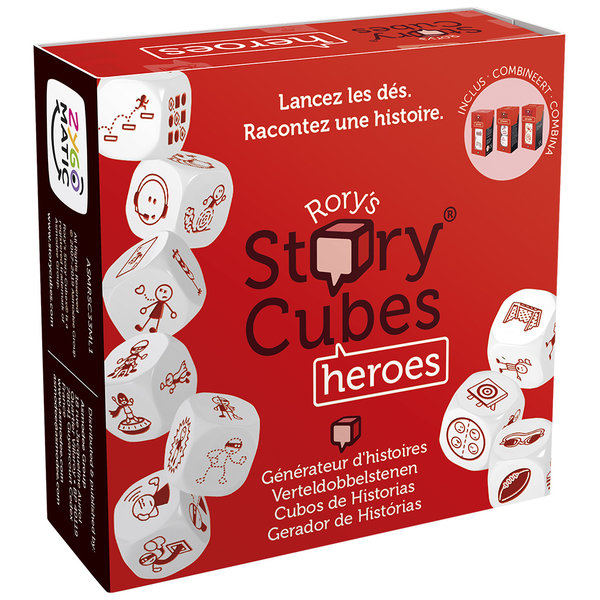 Zygomatic Rory's Story cubes: Heroes