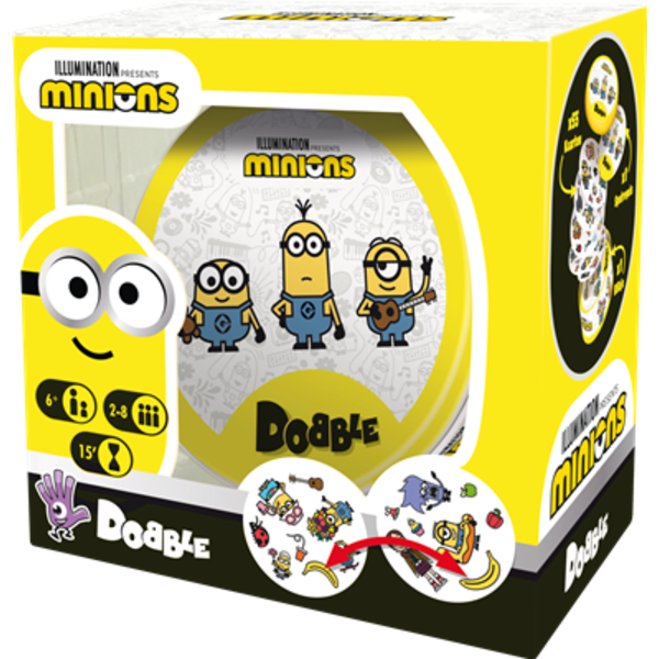 voorstel hengel Bende Dobble minions-De Dobbelkelder-Bordspellen Stokkem - De Dobbelkelder