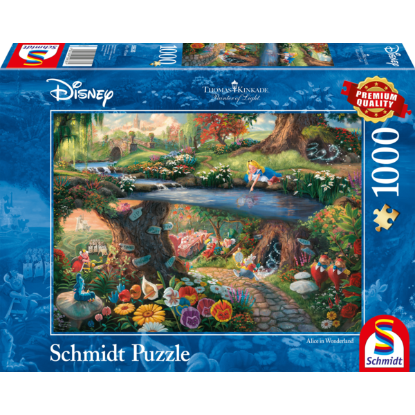 Schmidt Disney Alice in Wonderland 1000 stukjes