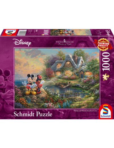 Schmidt Disney Mickey en Minnie 1000 stukjes