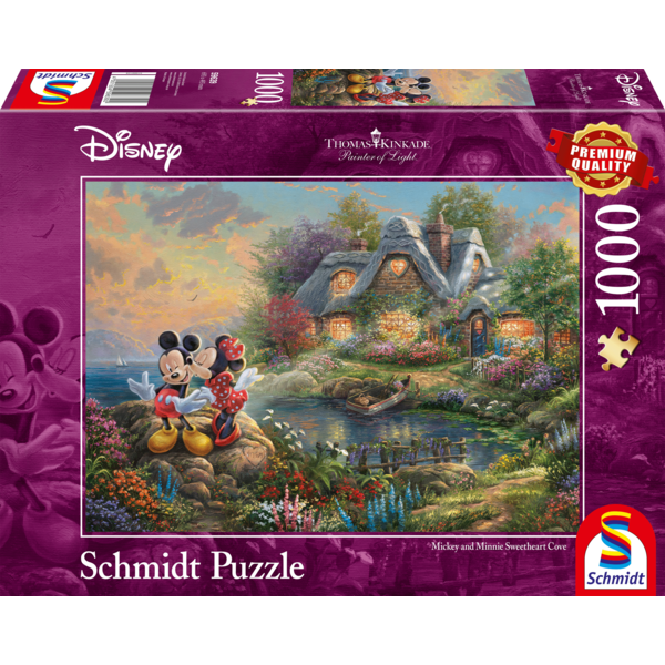 Schmidt Disney Mickey en Minnie 1000 stukjes