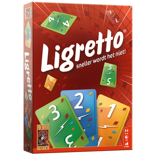 999 Games Ligretto rood