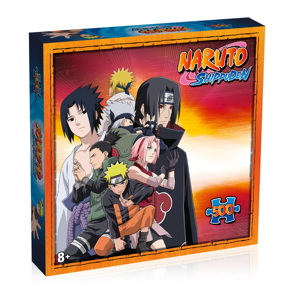 Winning moves games Puzzel Naruto shippuden ninjas van Konoha - 500 stuks