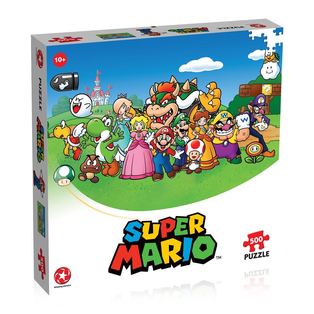 Puzzel Super Mario & friends 500 -De Dobbelkelder - De