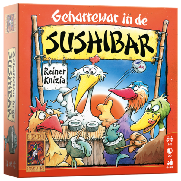 999 Games Geharrewar in de sushibar