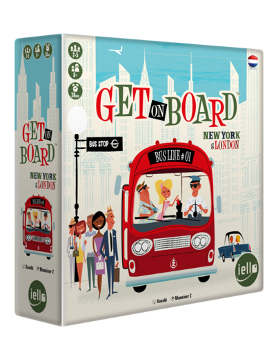 Iello ACTIE!!! Get on board  New York & London