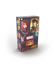 The op games Dice throne Marvel-Black Widow vs Doctor strange