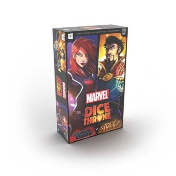 The op games Dice throne Marvel-Black Widow vs Doctor strange