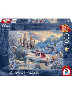 999 Games Disney, Belle en het Beest in de sneeuw, 1000 stukjes