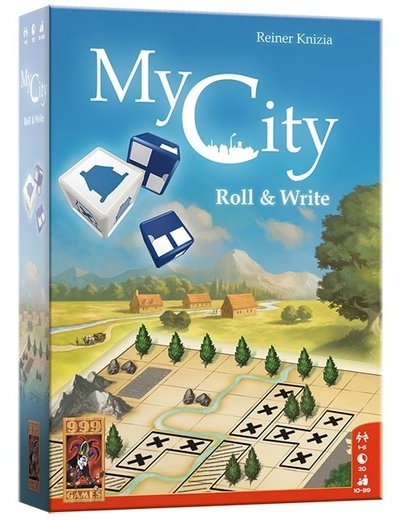 999 Games My City - Roll & write