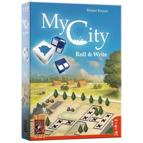 999 Games My City - Roll & write