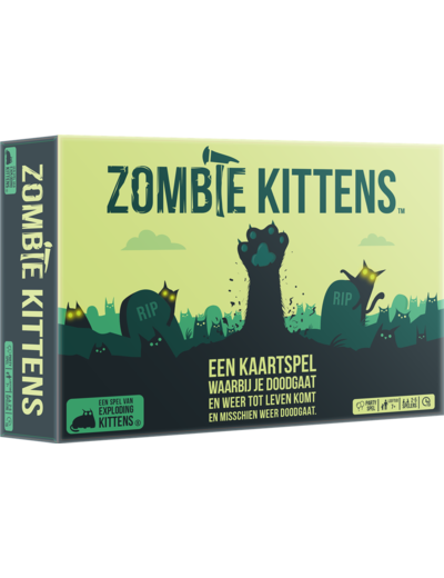 Exploding kittens Zombie kittens + happy socks (zolang de voorraad strekt!)