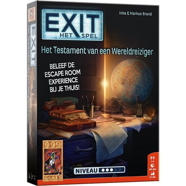 999 Games EXIT - Het testament van een wereldreiziger