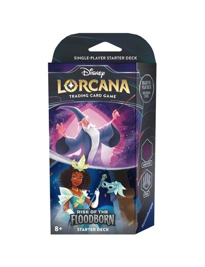 Disney Lorcana Disney Lorcana Starterdeck - The second chapter - Rise of the floodborn - Merlin & Tiana