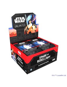 Fantasy Flight Games Star Wars Unlimited Spark Of Rebellion Booster Display - Pre-Order