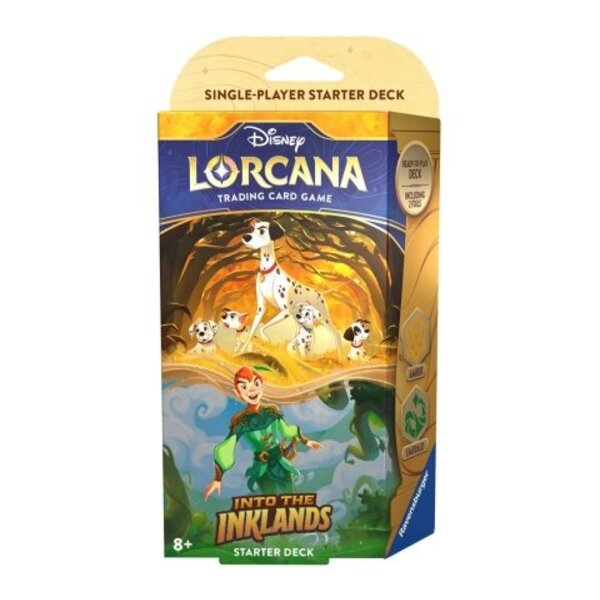 Disney Lorcana Disney Lorcana Starterdeck: Pongo & Peter pan  - Into the inklands