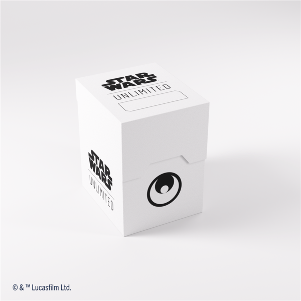 Gamegenic Star Wars Unlimited White/Black Deckbox