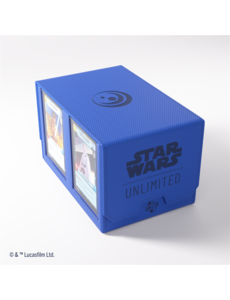 Gamegenic Star Wars Unlimited Double Deck Pod Blue