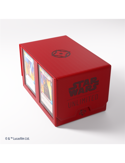 Gamegenic Star Wars Unlimited Double Deck Pod Red