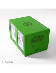 Gamegenic Star Wars Unlimited Double Deck Pod Green