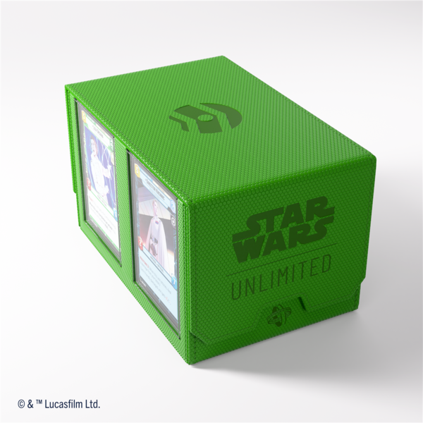 Gamegenic Star Wars Unlimited Double Deck Pod Green