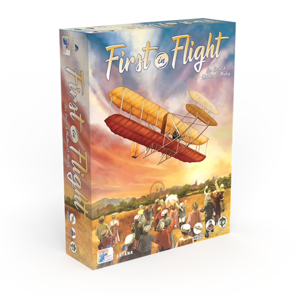 Happy meeple games First in flight