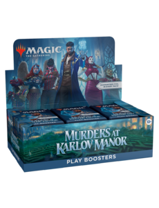 Wizards of the coast MTG -Murders At Karlov Manor - Play Booster Display