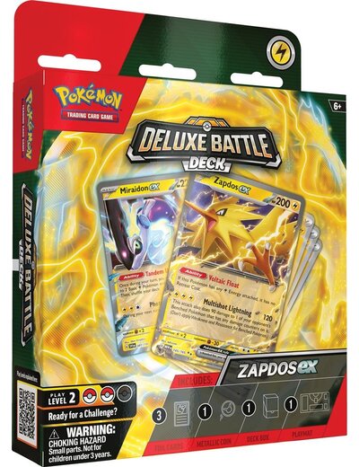 Pokemon USA Pokémon TCG: Deluxe EX Battle Deck - Zapdos