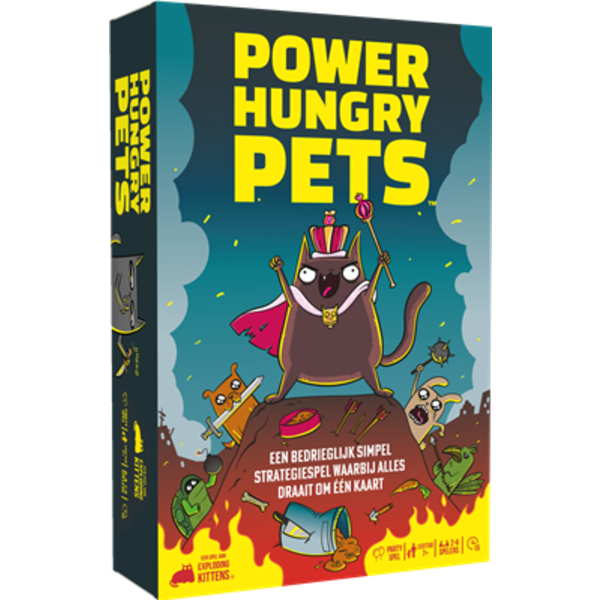 Exploding kittens Power hungry pets