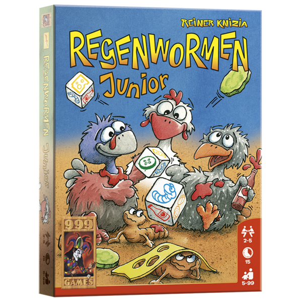 999 Games Regenwormen - Junior