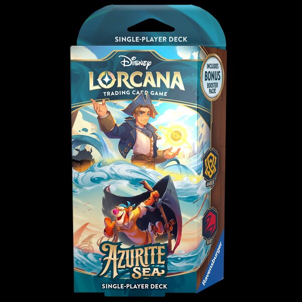 Disney Lorcana Disney Lorcana Starterdeck 'Azurite sea': Jim Hawkens & Tigger