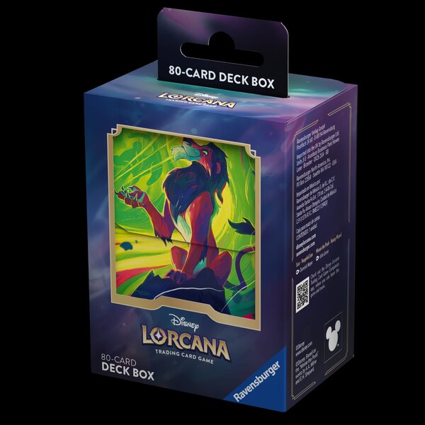 Disney Lorcana Disney Lorcana deck box - Scar