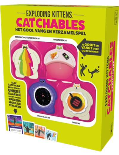 Exploding Kittens Exploding kittens catchables core set