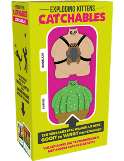 Exploding Kittens Exploding kittens catchables Katkus & buidelkat