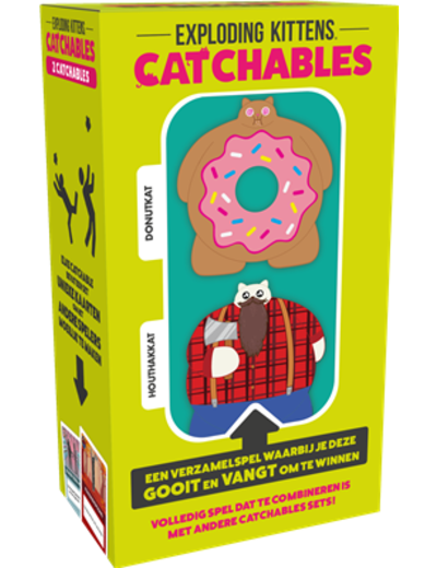 Exploding Kittens Exploding kittens catchables Houthakkat & donutkat