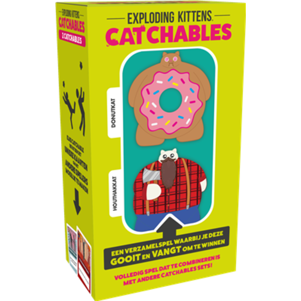 Exploding Kittens Exploding kittens catchables Houthakkat & donutkat