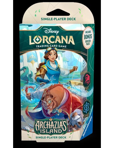 Disney Lorcana Disney Lorcana Starterdeck-Archazia's Island- Belle & the beast